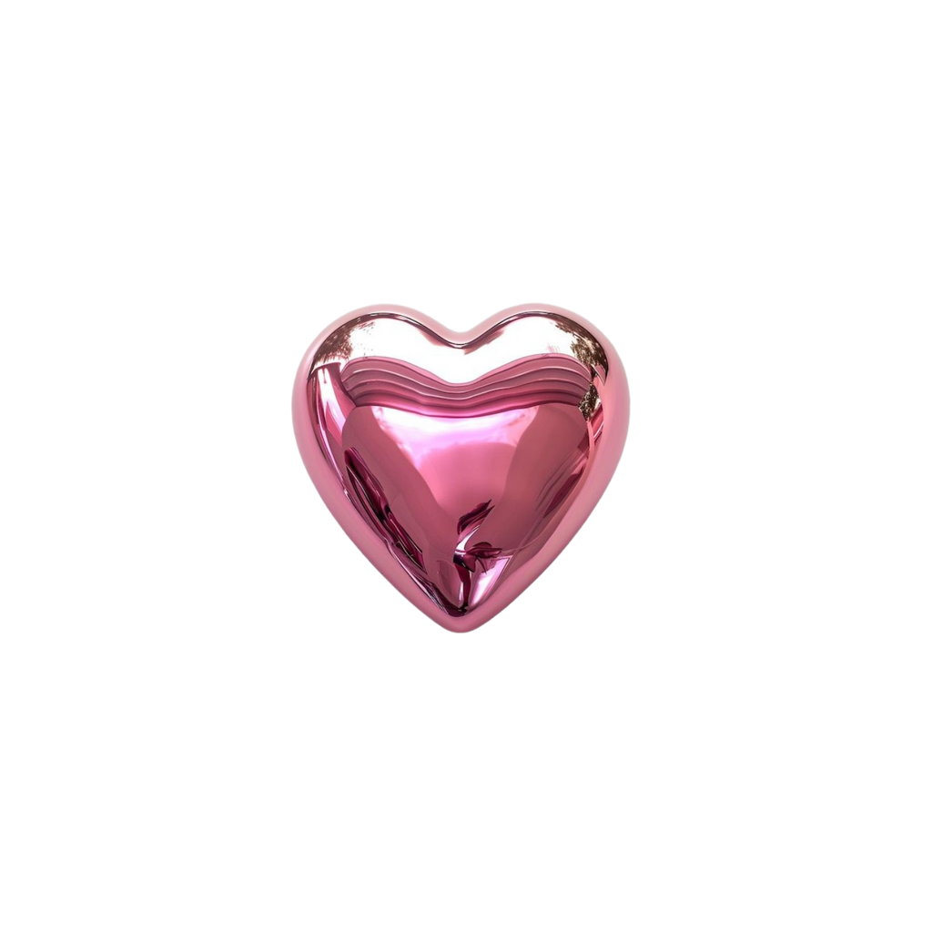 Pink Chrome Heart