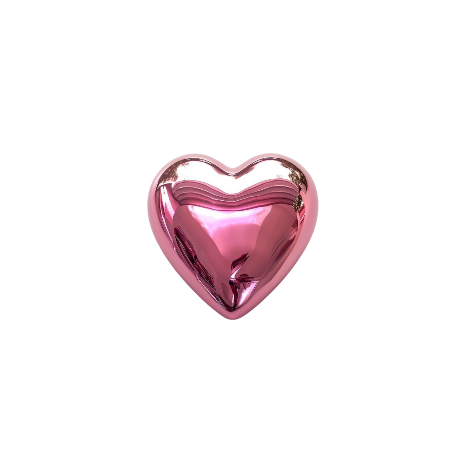 Pink Chrome Heart