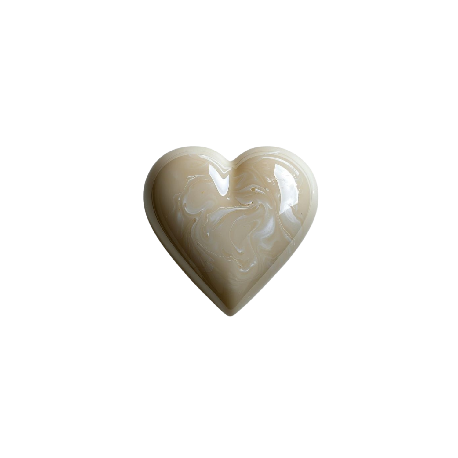 Cream Heart