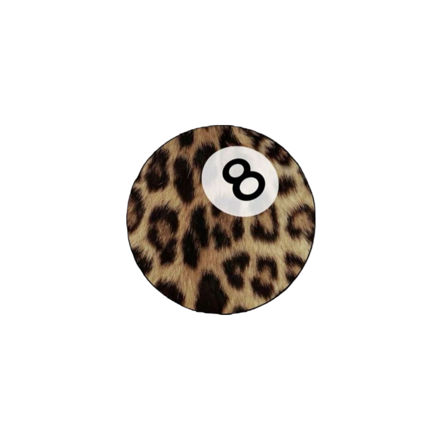 8 Pool Ball Leopard