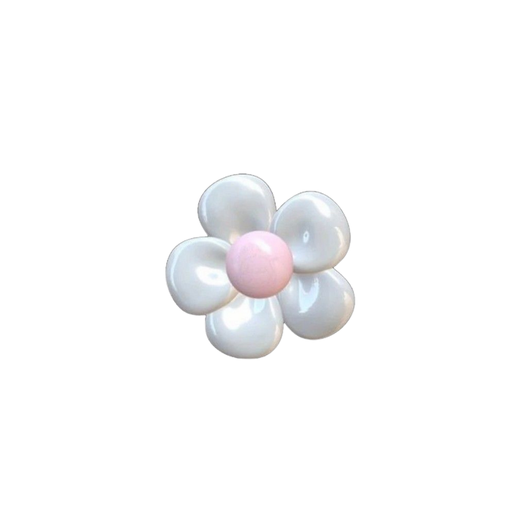 White & Pink Flower