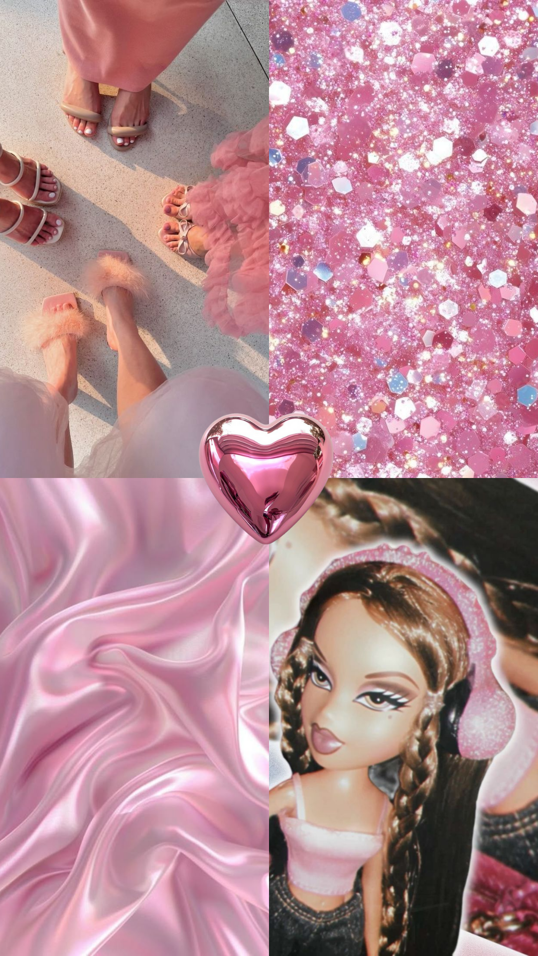 Pink Chrome Heart